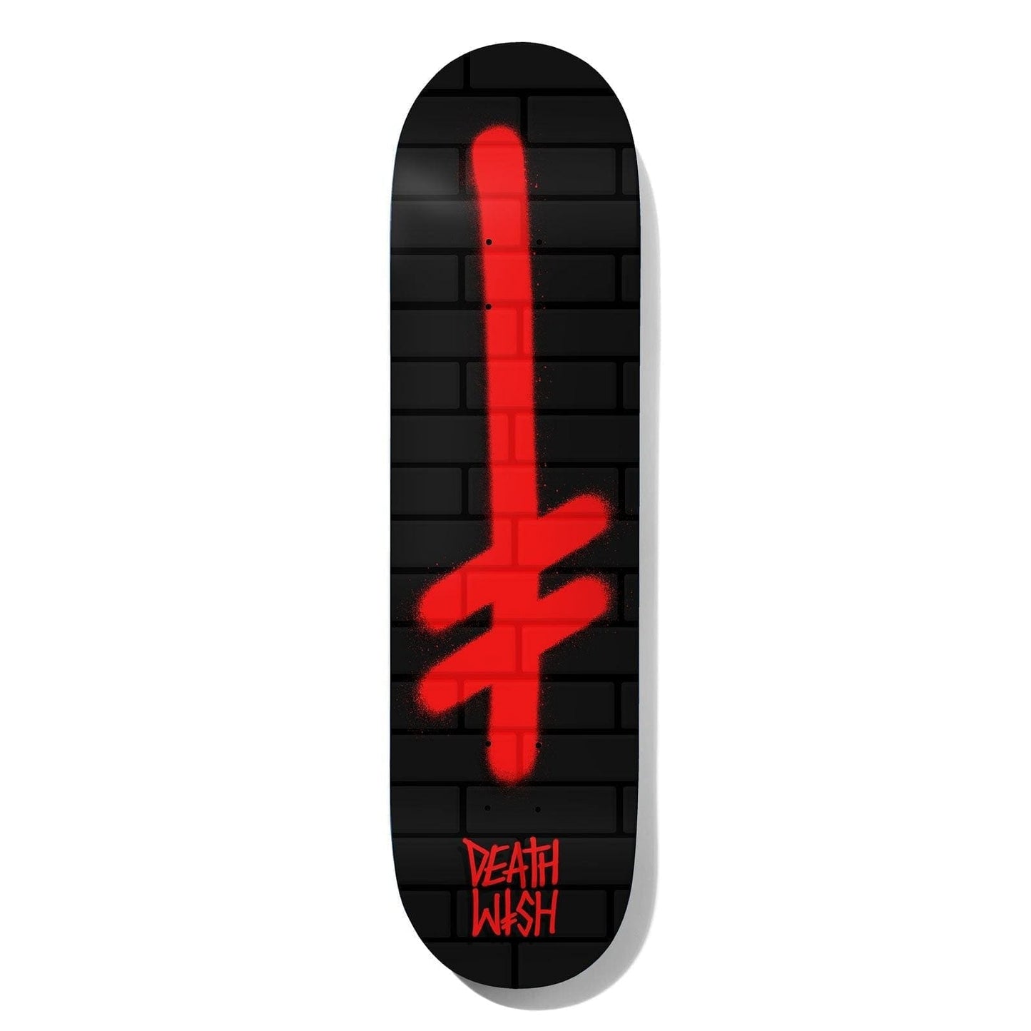 Deathwish | 8" Gang Logo Black/Red Bricks