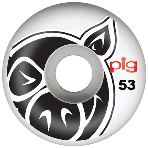 Pig Wheels | 53mm/101a Proline Shape - White