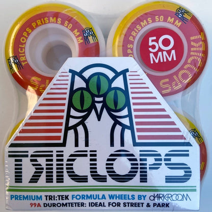 Triclops Wheels | 50mm/99a - Prisms Conical