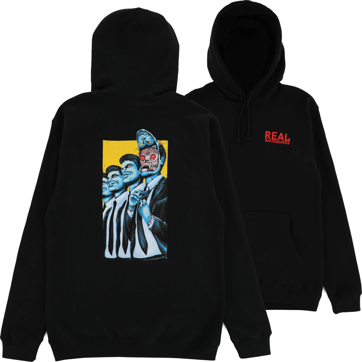 Real | Technology Pullover Sweatshirt - Black