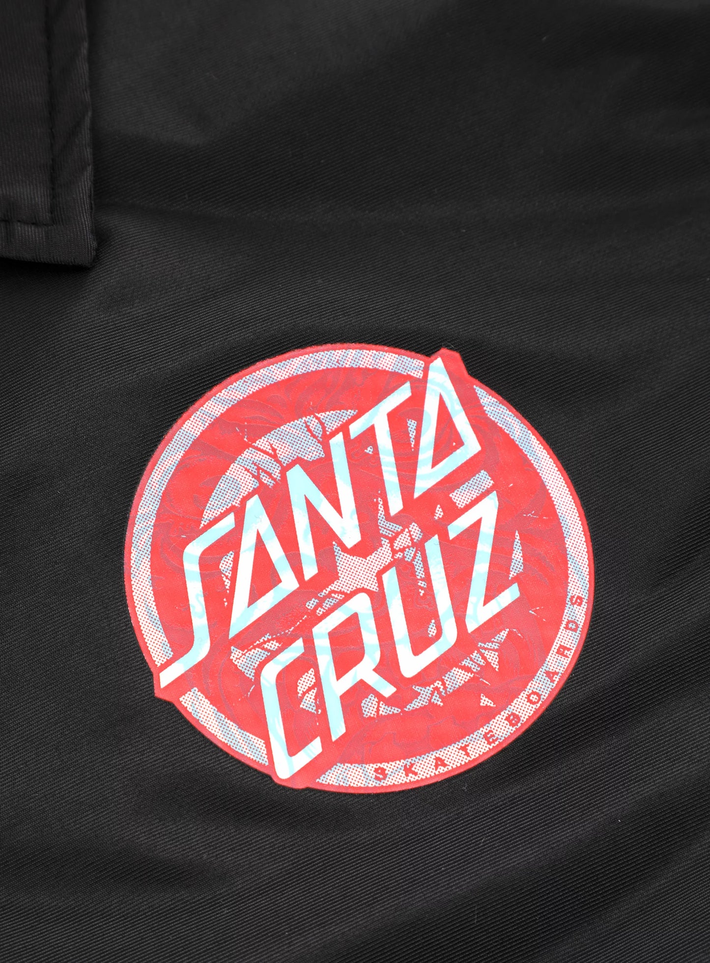 Santa Cruz | Decoder Roskopp Windbreaker Jacket - Black
