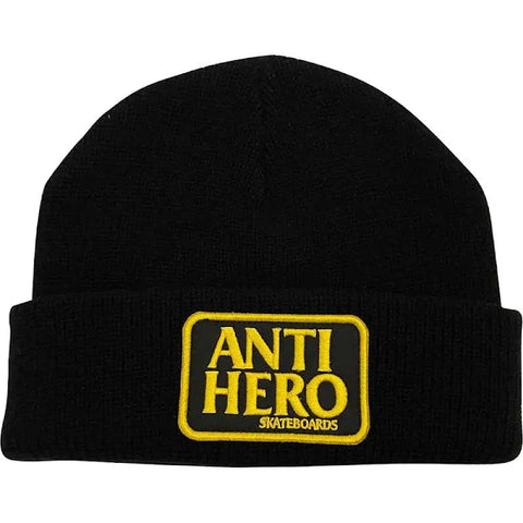 Anti-Hero | Reserve Patch Beanie - Black
