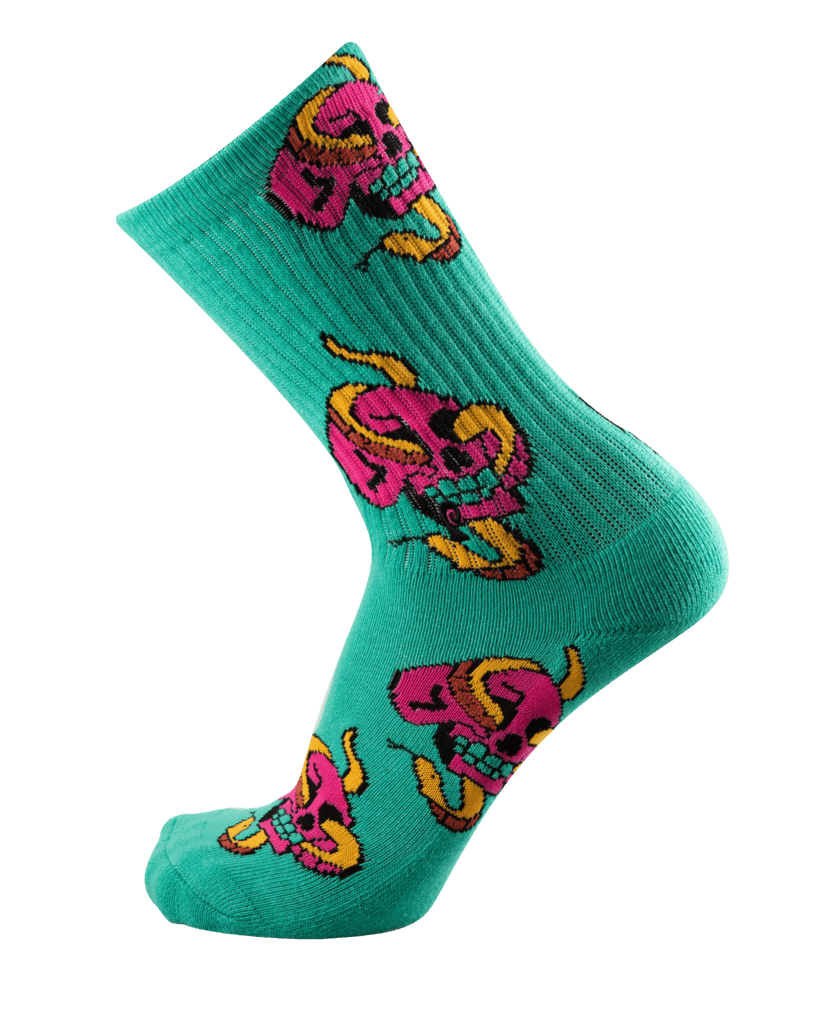 Psockadelic | Skull And Snake Socks