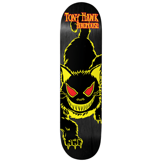 Birdhouse | 8” Evil Cat Yellow Deck