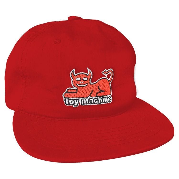 Toy Machine | Devil Cat Hat - Red