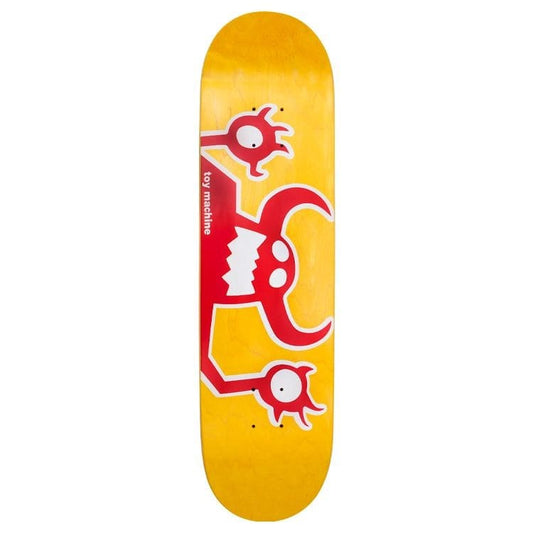 Toy Machine | 8” Original Monster Deck – Red/ORANGE Stain