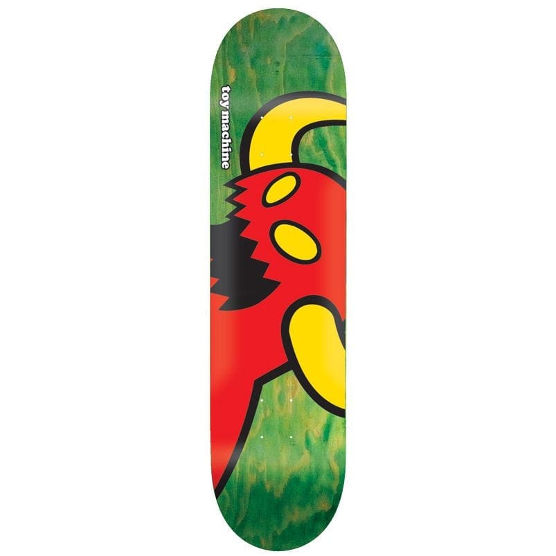 Toy Machine | 8.375” Vice Monster Deck – GREEN STAIN