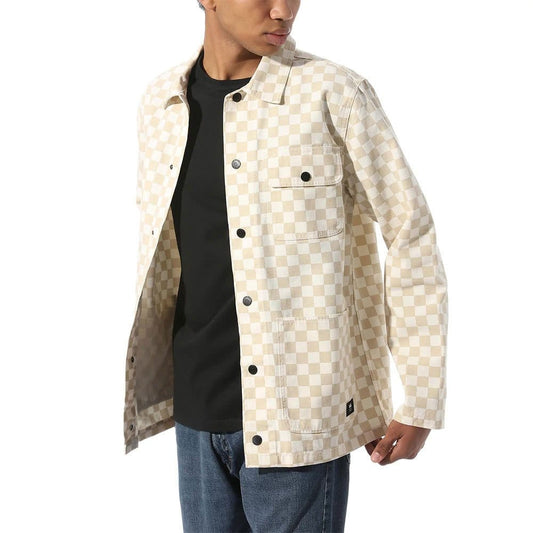 Vans | Drill Chore Coat - Antique White Checkers