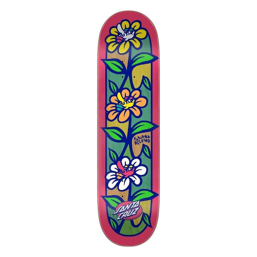 Santa Cruz | 8.25" Delfino Flower Crew VX Deck