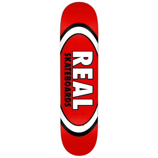 Real | 8.125” Classic Oval – Red
